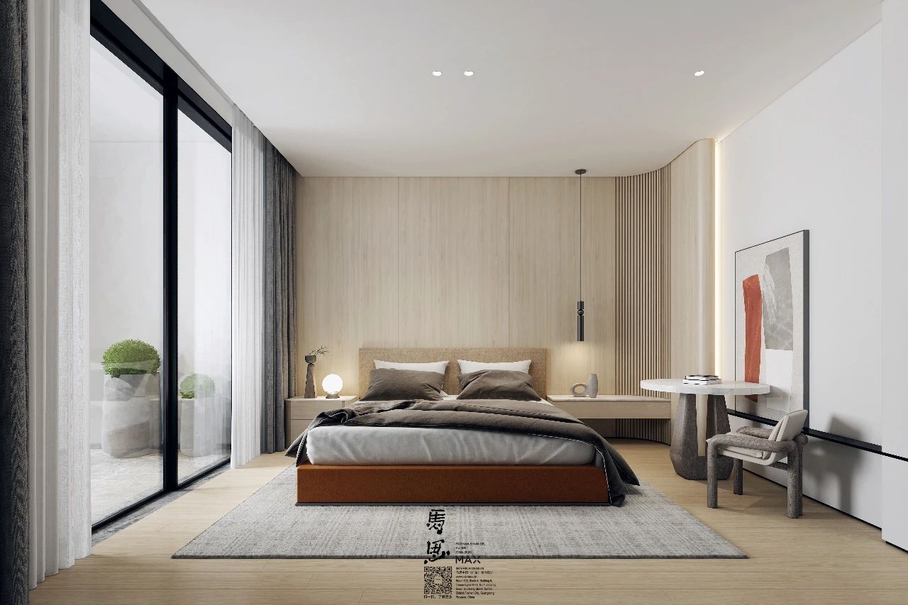 馬思廣州裝修設計 | 簡約風格大平層，褪去浮華，成全內心所想