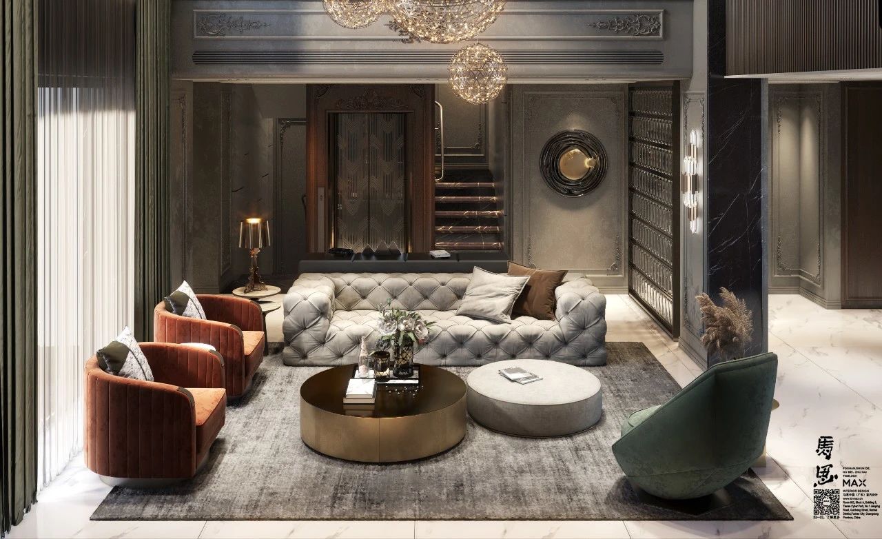 深圳裝修設計馬思|別墅華麗浪漫的格調，也是對生活的一種表白